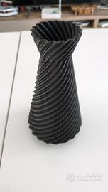 Vaso stampato 3D moderno e minimalista