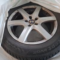 TRENO GOMME E CERCHI BMW 17