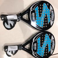 Coppia Racchette da Padel Nera/Blu