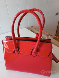 Borsa rosso ciliegia