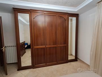 camera da letto con letto contenitore 