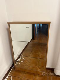 Scarpiera con specchio