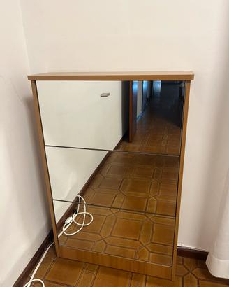 Scarpiera con specchio