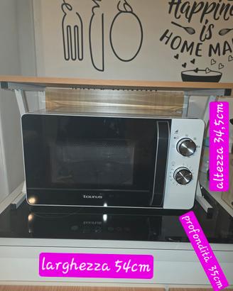 Porta forno elettrico Microonde da Cucina mensola 