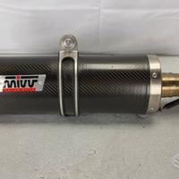 TERMINALE DI SCARICO IN CARBONIO UNIVERSALE MIVV