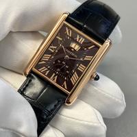 Cartier Tank Louis oro rosa brown dial