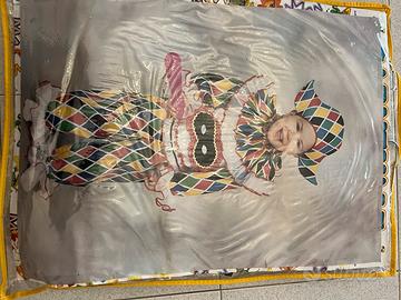 COSTUME VESTITO CARNEVALE ARLECCHINO
