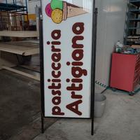 Insegna gelateria pasticceria