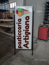 Insegna gelateria pasticceria