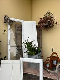 Coppia di finestre vintage