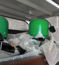 Joe Colombo lampadario Campana x Stilnovo, verde