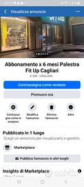 Abbonamento Palestra Fit Up Cagliari