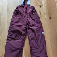 salopette sci  neve bambino 6 anni 