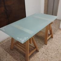 Tavolo in vetro