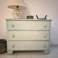 Cassettiera legno massello- stile sardo