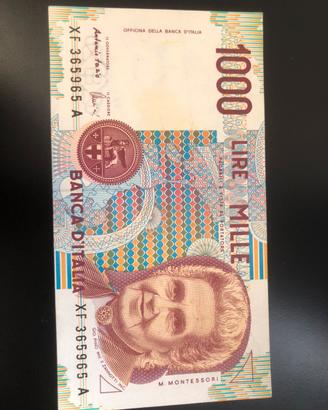 Lire 1.000 Montessori XF