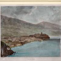 Stampa antica Originale  1888 Lipari.