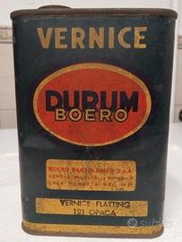 VECCHIA LATTA VERNICE DURUM BOERO ANNI 50/60