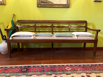 Panchetta o seduta da ingresso anni 900