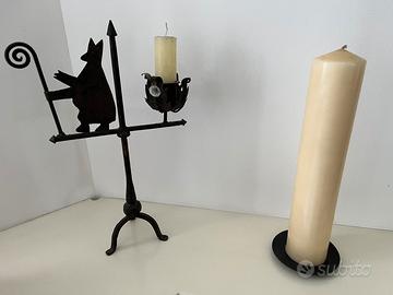 Candelabri in ferro battuto Berna