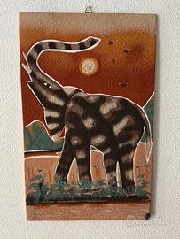 Quadro in sabbia di Papa Mbaye - Arte Senegalese (