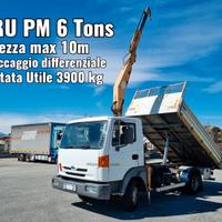 Nissan Atleon 165 Ribaltabile + Gru