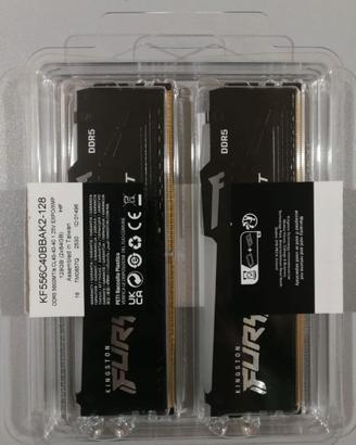 Kingston Fury Beast 128GB (2x64GB) DDR5 5600MT/s C