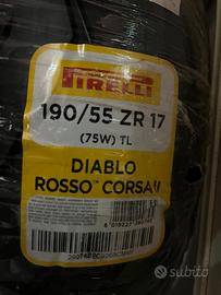 Pirelli rosso corsa 2 190/55/17 e 120/70/17