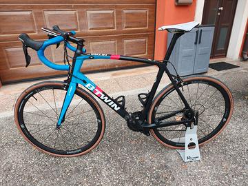 Bici da corsa in carbonio Btwin tg XL