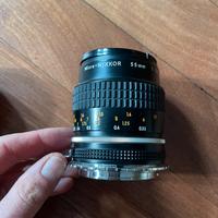 Obiettivo micro Nikon 55 mm