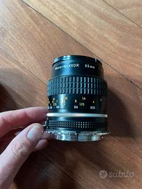 Obiettivo micro Nikon 55 mm