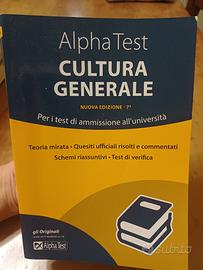 Libro Alpha test Cultura generale 