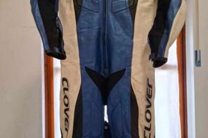 TUTA MOTO IN PELLE DI CANGURO CLOVER RC 100