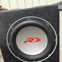 Subwoofer alpine 32 cm piu amplificatore