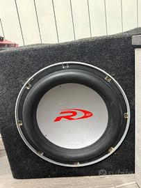 Subwoofer alpine 32 cm piu amplificatore