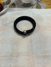 Bracciale con swarovski neri