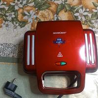 piastra elettrica per waffle 1000watt SILVER CREST