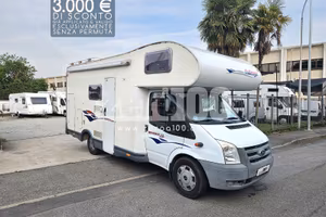 Camper Mansardato 6.50 m 6 posti letto e viaggio