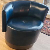 Poltrona in pelle Baxter Anais