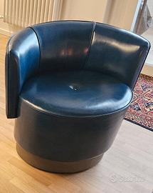 Poltrona in pelle Baxter Anais