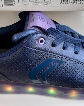 SCARPE NUOVE Geox N°34 LUCI COLORATE J Kommodor