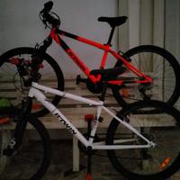 Bici MTB Decathlon bianca