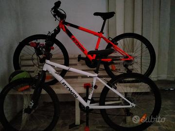 Bici MTB Decathlon bianca