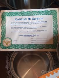 Batteria da cucina cook-o-matic