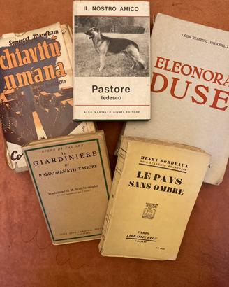 Lotto di 5 libri