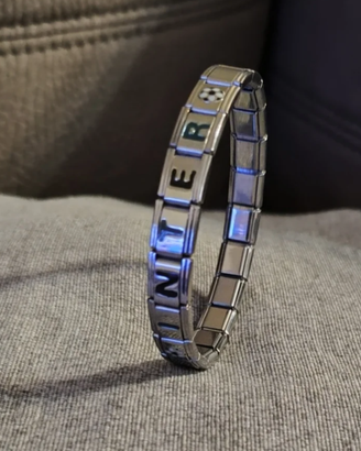 Inter Campione d'Italia Bracciale Acciaio