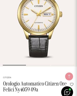 Orologio Citizen oro