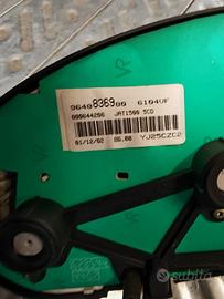 Quadro strumenti PEUGEOT 206 1997cc HDI del 2003