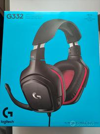 Set cuffie e microfono per gaming Logitech G332