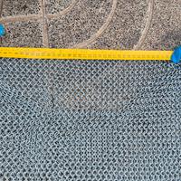 Cotta di maglia medievale in acciaio